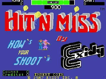 Hit 'n Miss (version 2.0) screen shot title